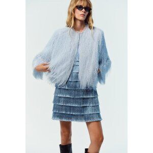 ZARA FRINGED JACKET